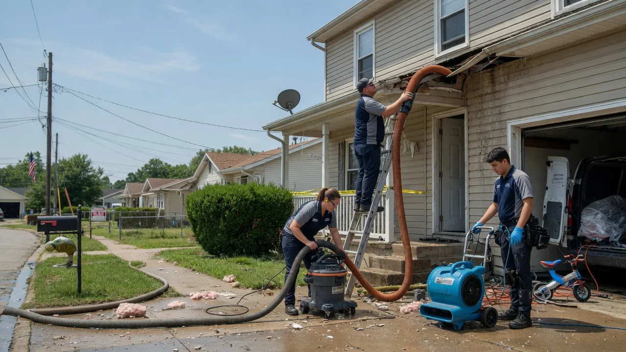 Water Damage Restoration in Highland Village, TX near me